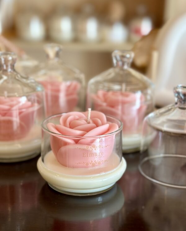 Κερί σόγιας "Pink Rose"