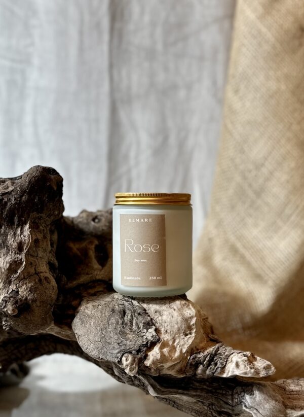 Rose Candle