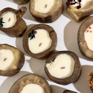 Wooden candle - Image 3