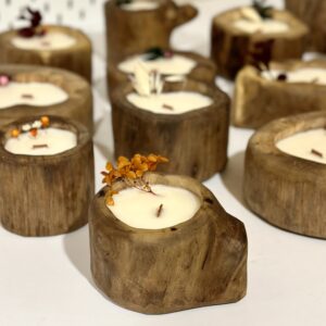 Wooden candle - Image 2
