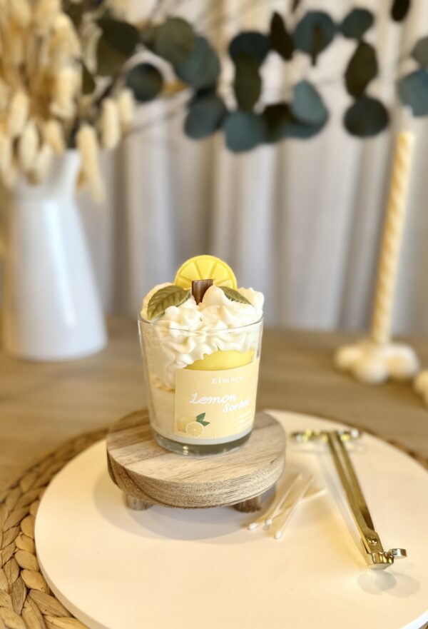 Lemon sorbet