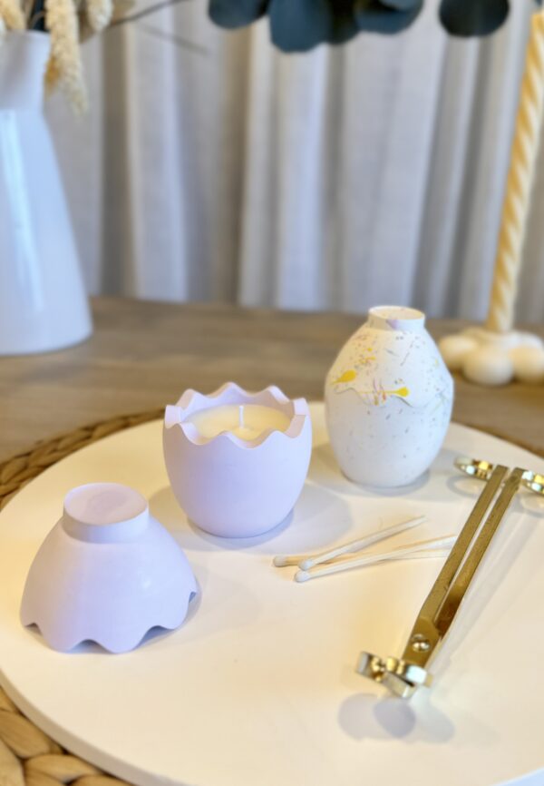 Purple Easter egg