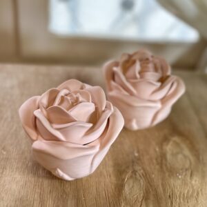 Αρωματικό κερί σόγιας "Rose" - Image 2
